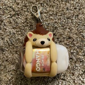 Porcupine hand sanitizer holder